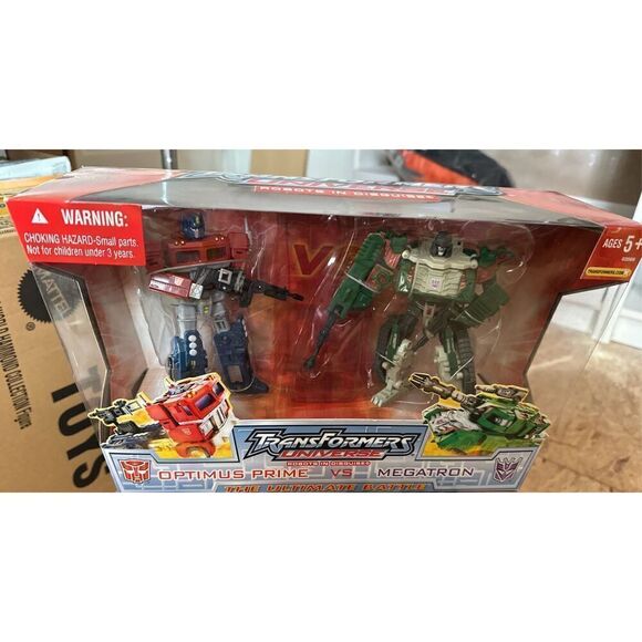 Hasbro Transformers Universe Optimus Prime vs Megatron Movie Set Action Figure N - Picture 2 of 7